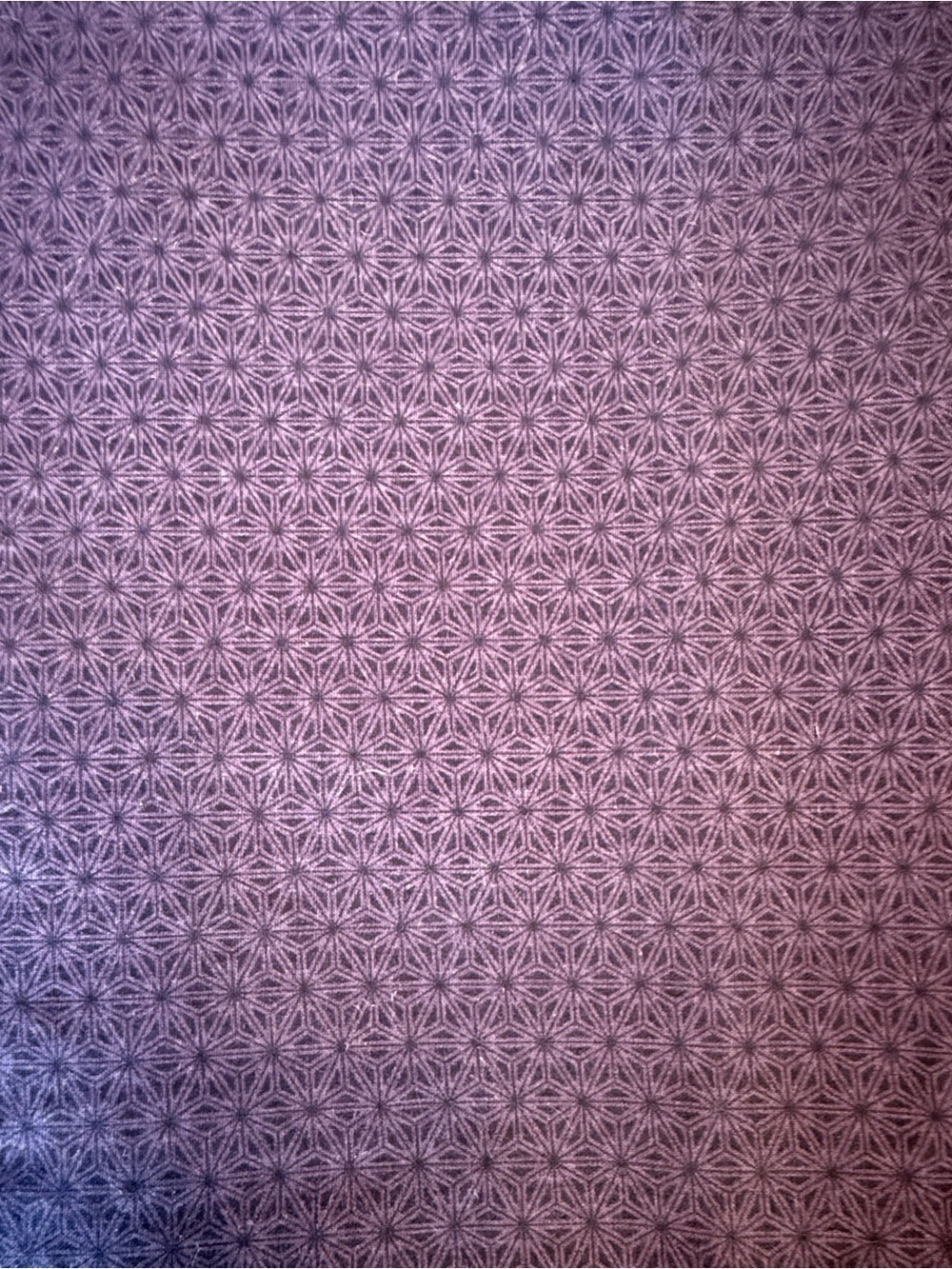Plum Geometric lightweight cotton. - Keepsake Calico